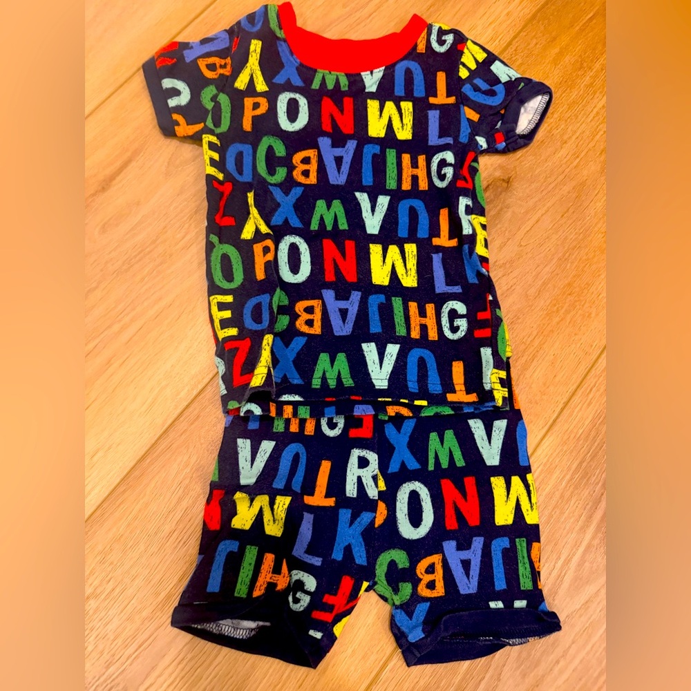 3T Old Navy Alphabet Pajamas
